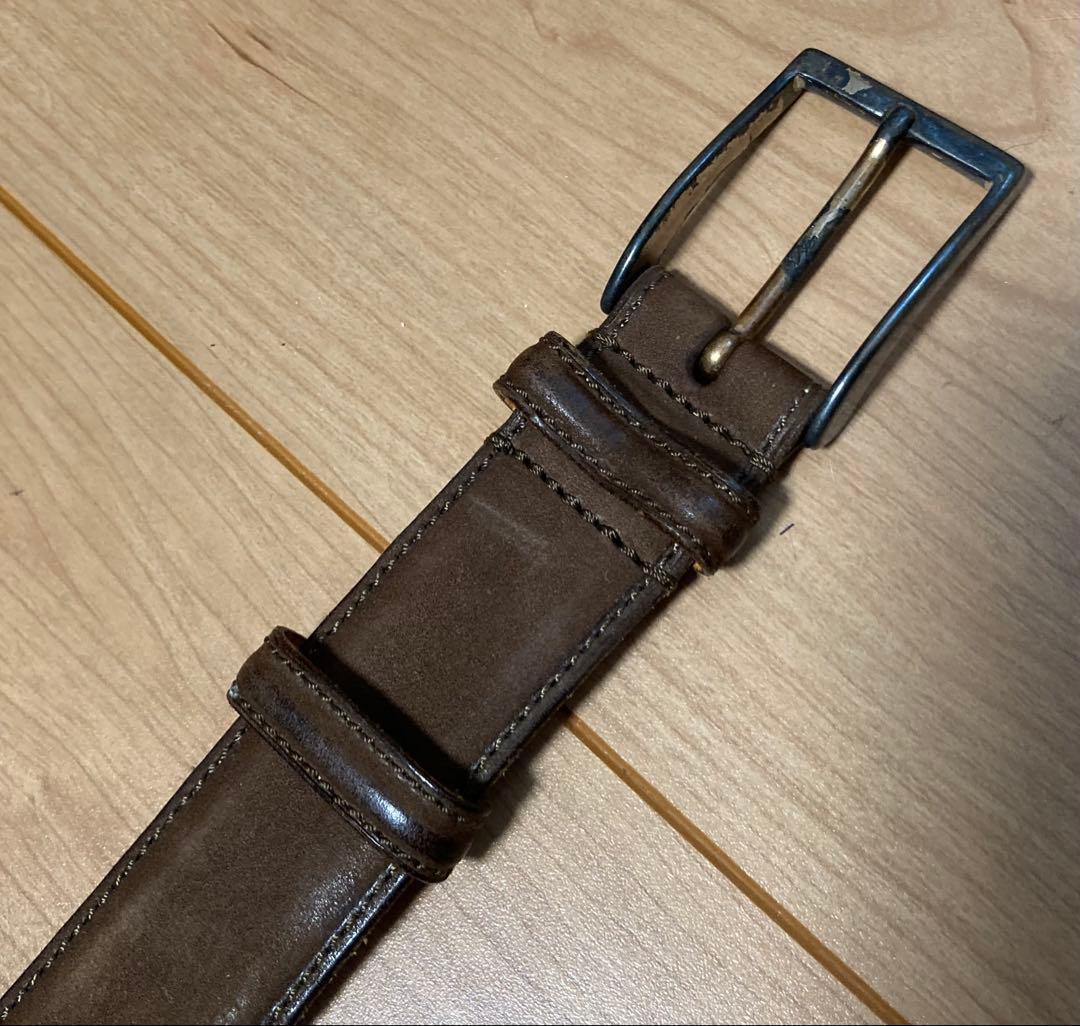【良品】Felisi スウェード レザー【44-80】イタリア製　ブラウン　茶