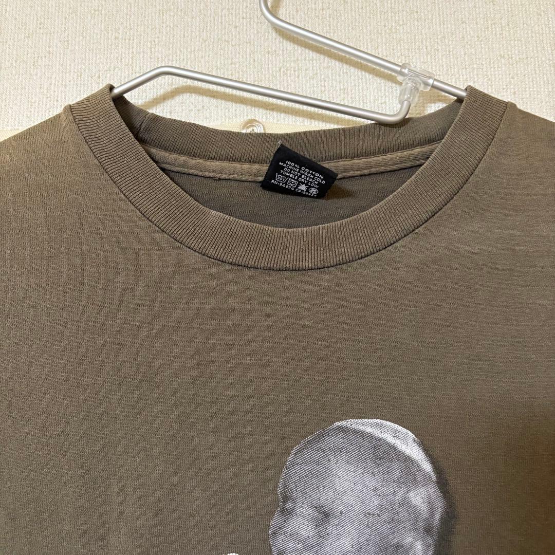 希少 00s STUSSY ローマ法王プリント Tシャツ サイズ XL 古着