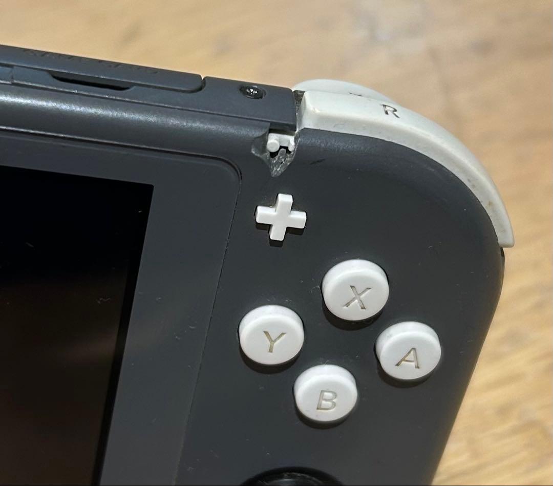 Nintendo Switch Lite グレー 一部破損あり