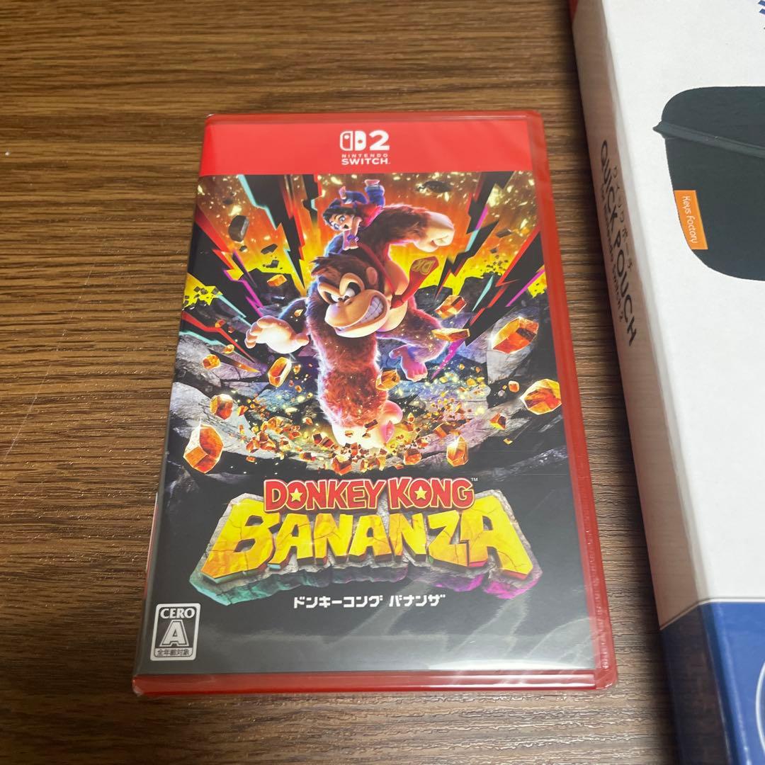 【新品未開封】ドンキーコングバナンザ & Switch2ポーチ