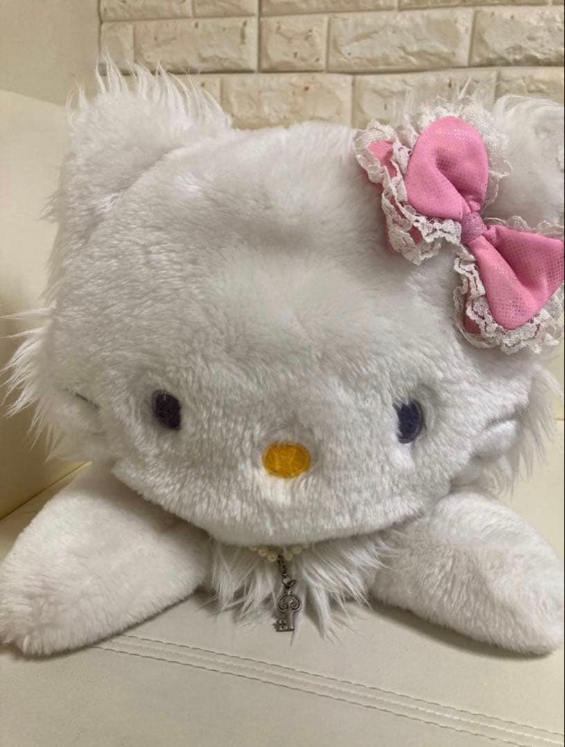 希少　サンリオ　チャーミーキティ　ぬいぐるみ　ティッシュケース