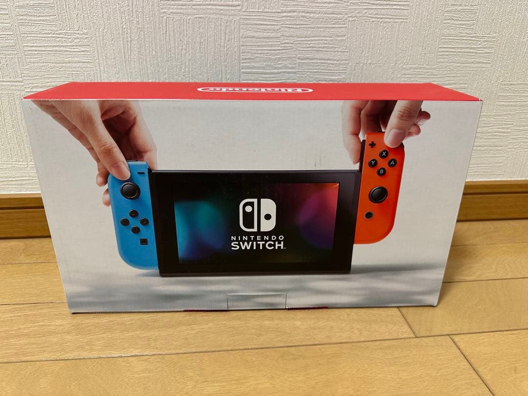 Nintendo Switch 本体 任天堂にて新型の本体に交換済み。未使用