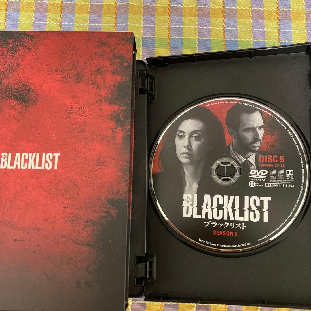 ブラックリスト DVD コンプリートボックス　シーズン１〜６　まとめ売り