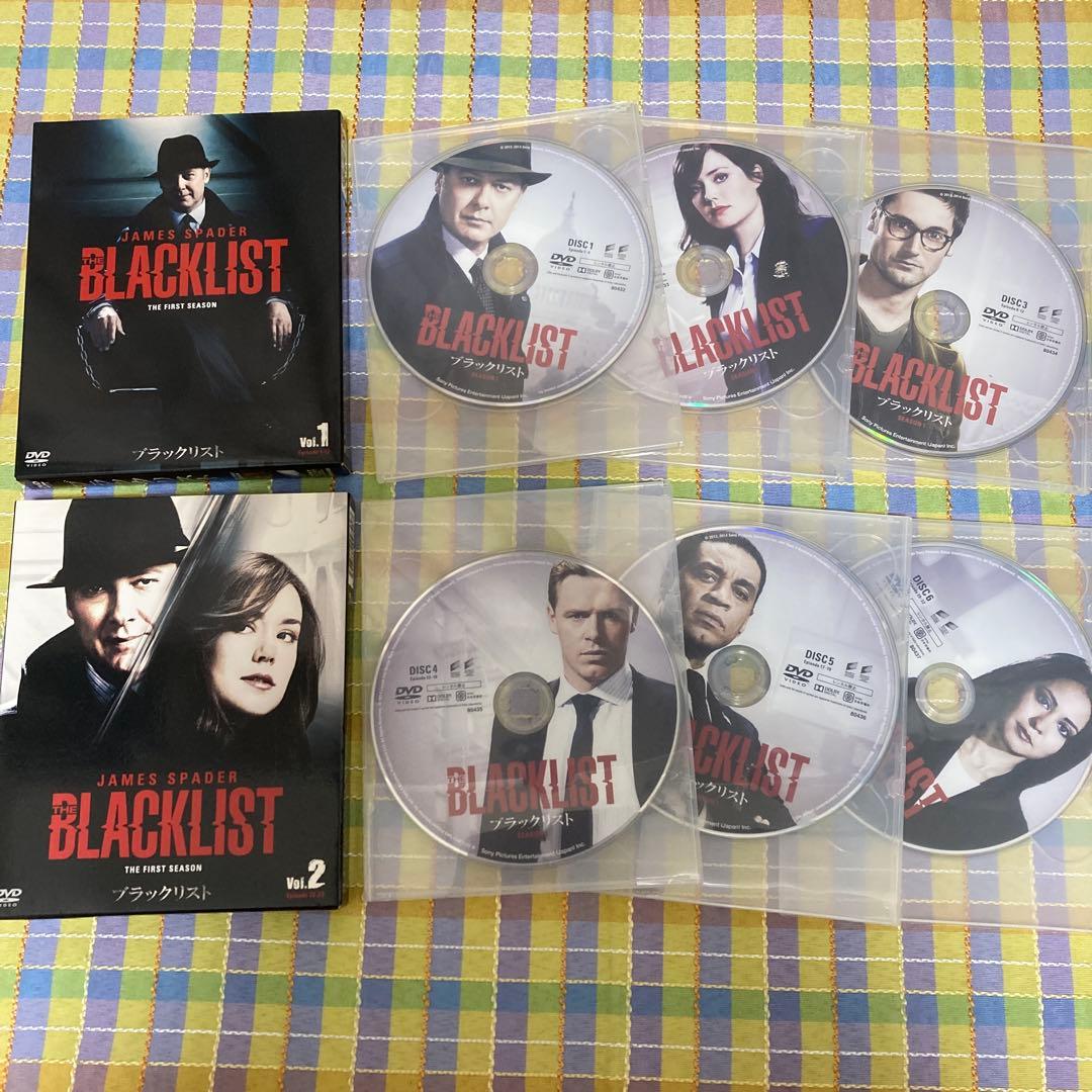 ブラックリスト DVD コンプリートボックス　シーズン１〜６　まとめ売り