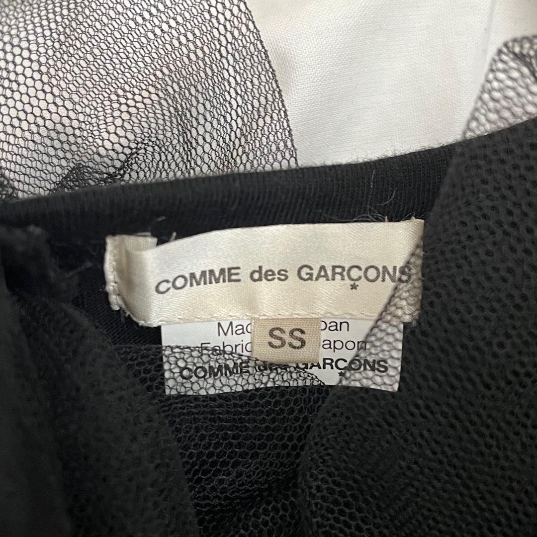 コムデギャルソンcomm des garçonリバーシブルチュールtシャツ
