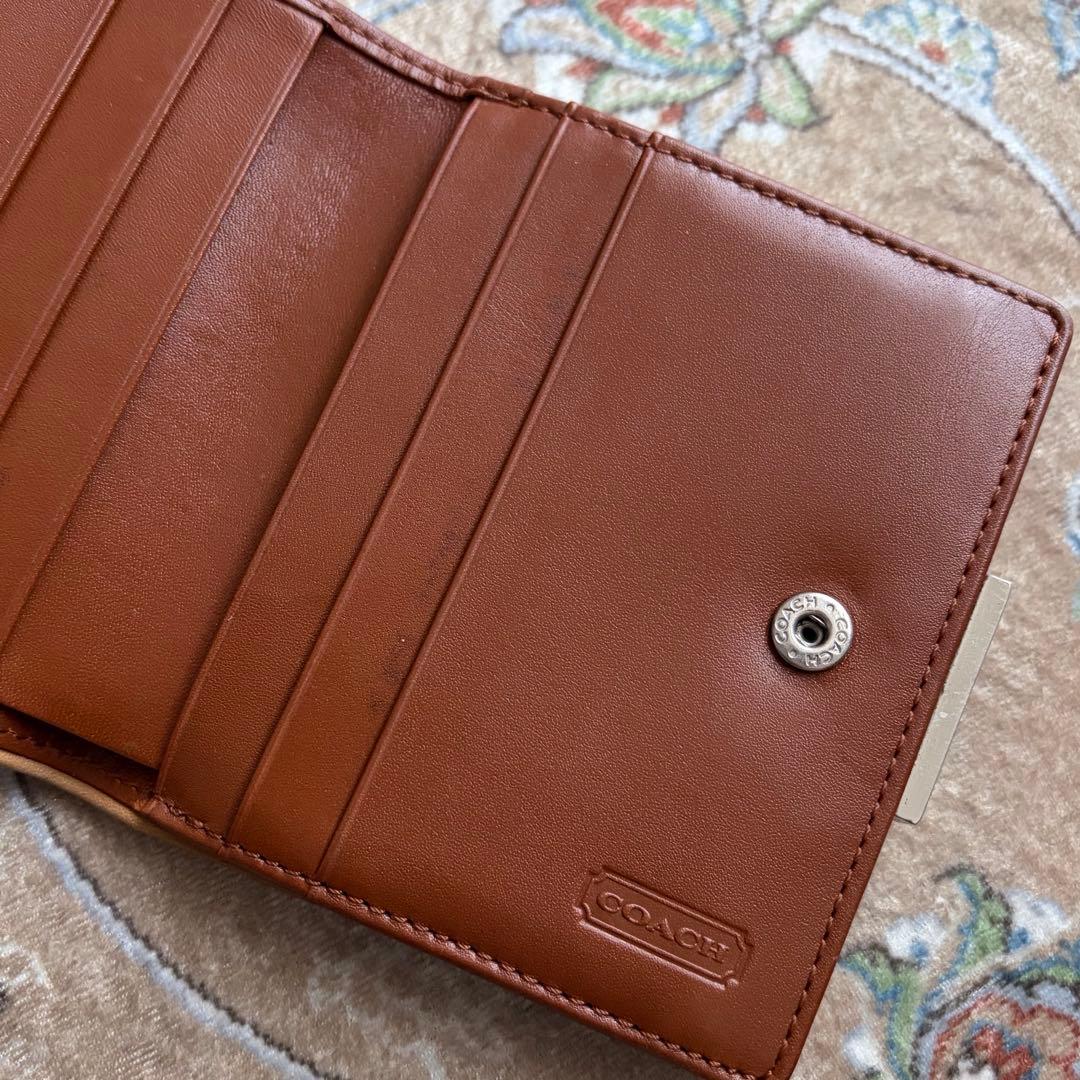 COACH財布　キャメル