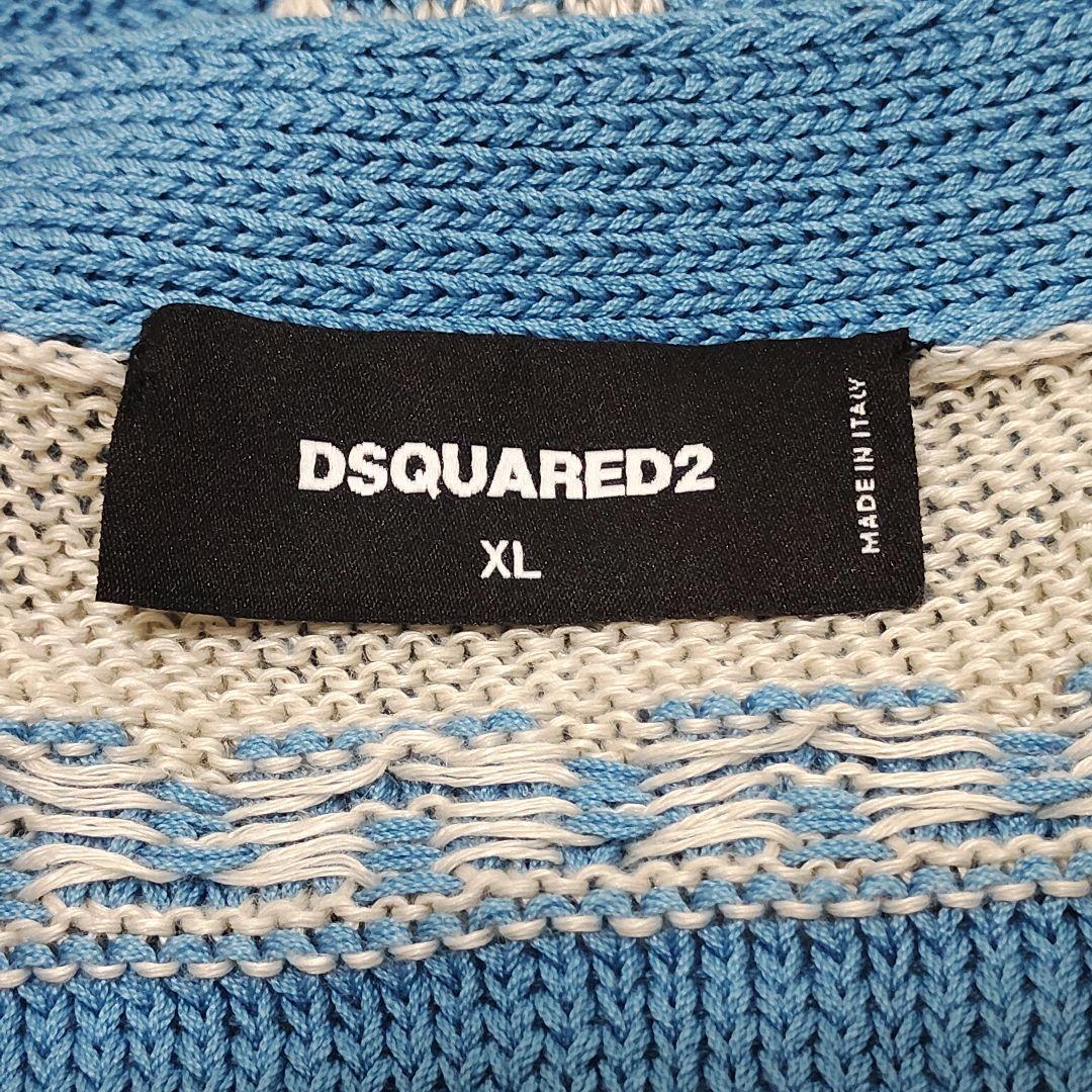 u*d様 定価12.8万円‼️DSQUARED2 ディースクエアード ニットベス