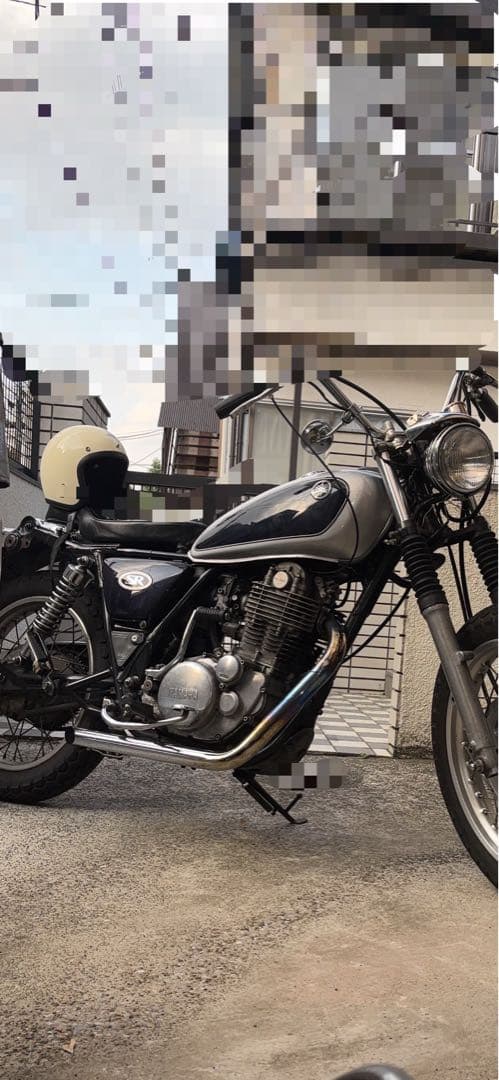 2%er オールドスクールダブルシート　SR400/500