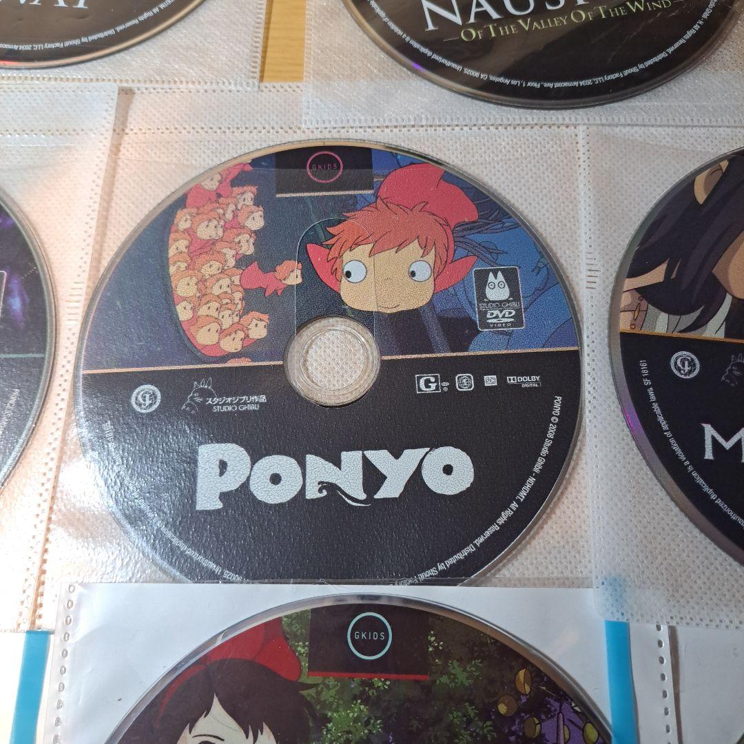 北米板ジブリ　アニメCD8枚セット