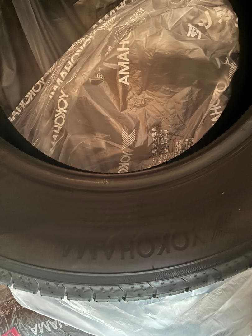 アルファード新車外し　Yokohama 225/65R17 ノーマルタイヤ