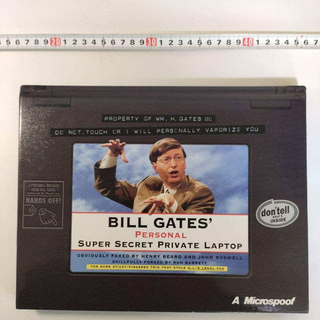 洋書 BILL GATES' SUPER-SECRET PRIVATE LAPTOP