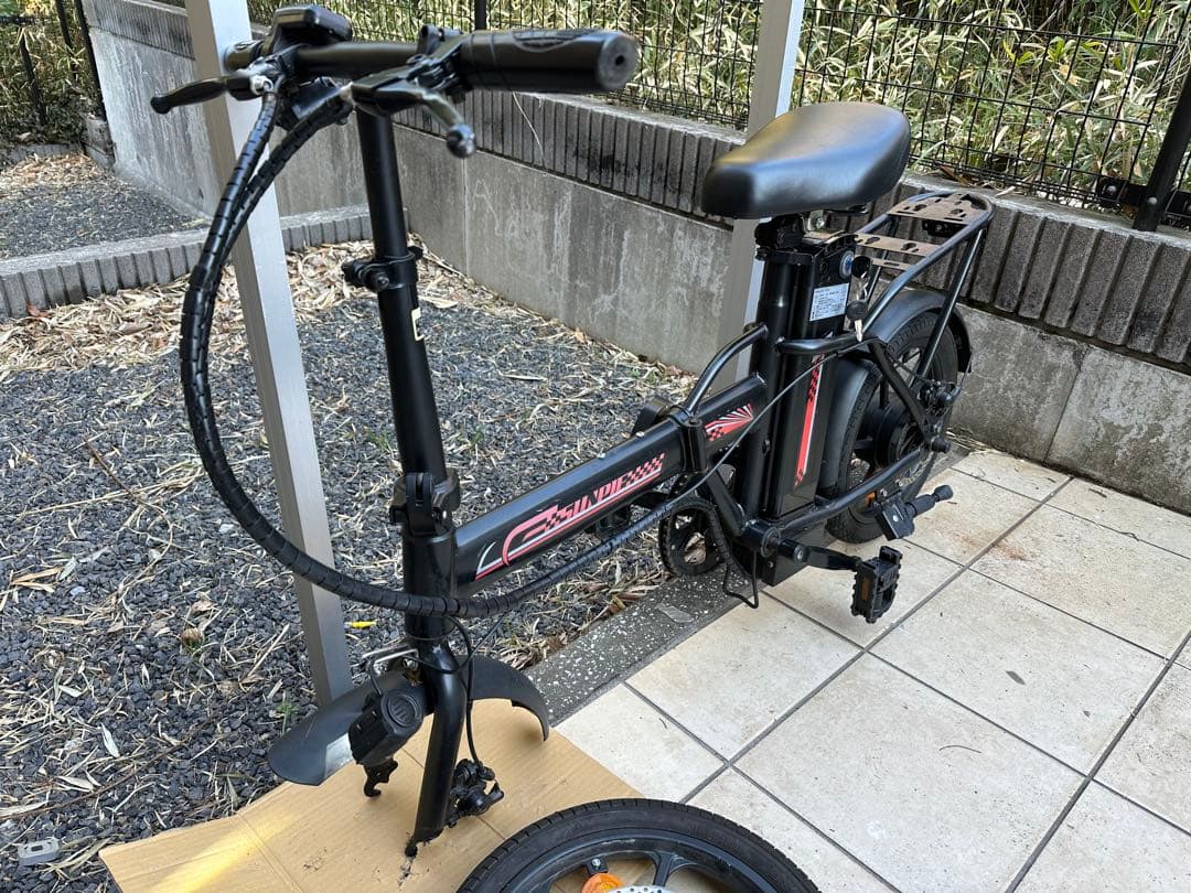 サ*ん様 SUNPIE 電動折り畳み自転車　ディスク式 　16インチ