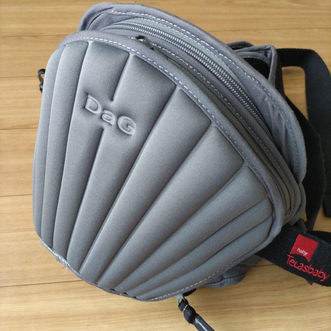 美品　ダッグワンプラス dag1 plus グレー ショルダー付ヒップシート