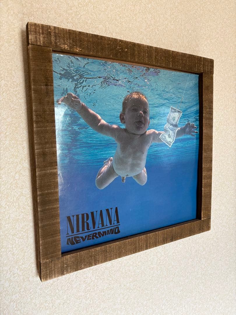 NIRVANA NEVERMIND レコード　1991年製　ホーランド製
