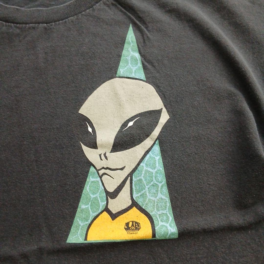 エイリアン　ワークショップ　スケーターTシャツ　XL Y2K