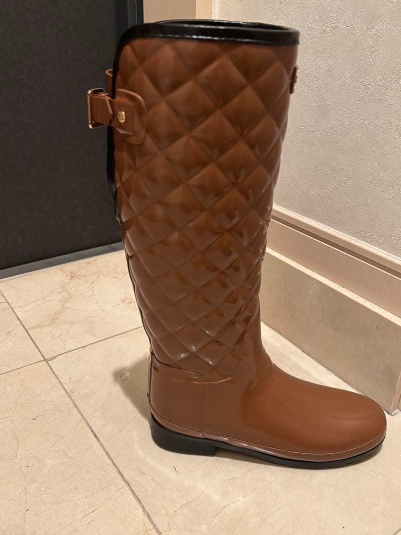 ！きなこさん専用！HUNTER キルティング 23cm/UK4 バックル付き