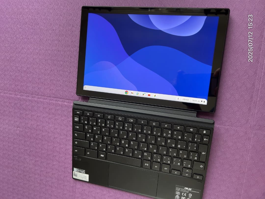 Chromebook本体 ASUS Chromebook Detachable CM3
