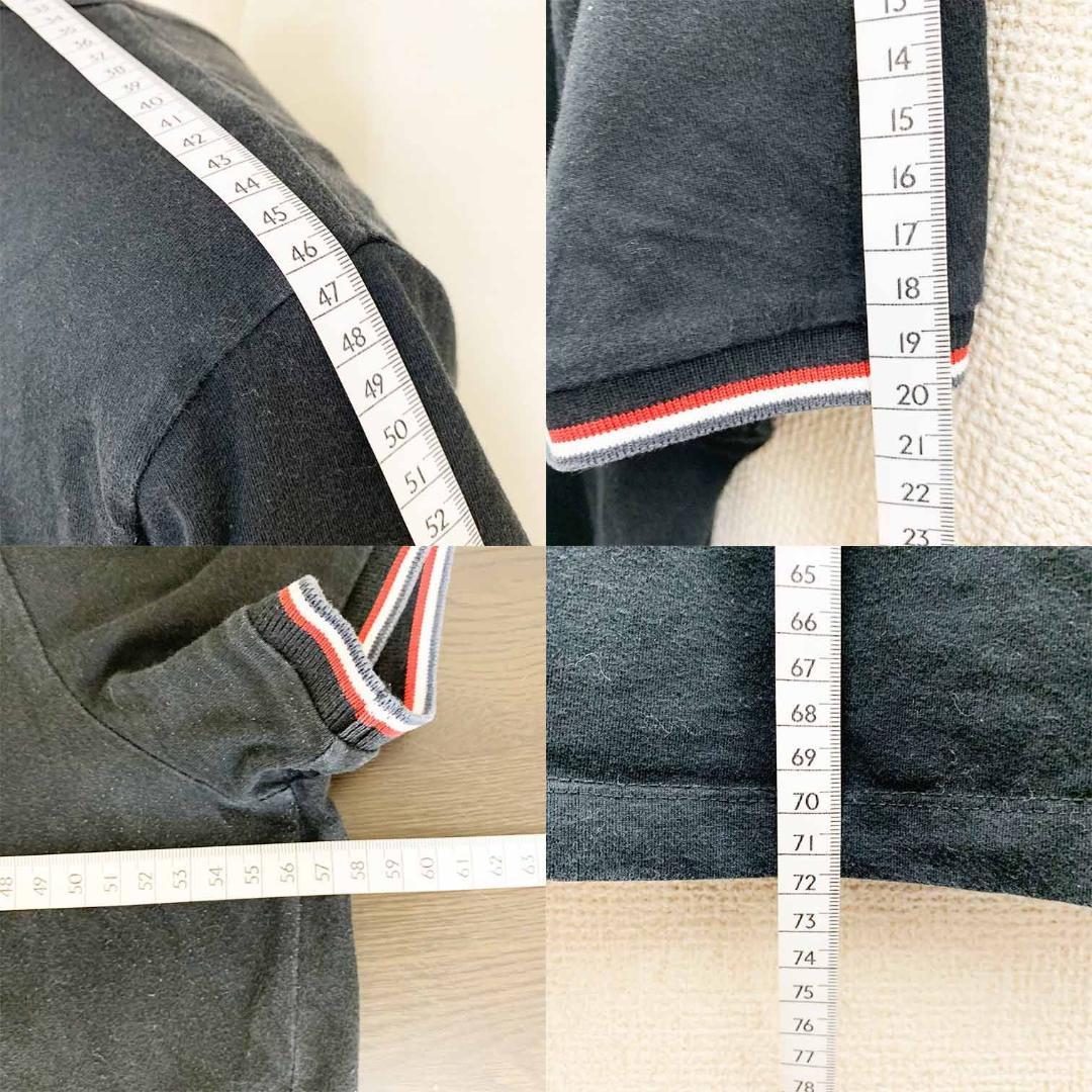 【良品】モンクレール スリムフィット Tシャツ ネイビー 半袖