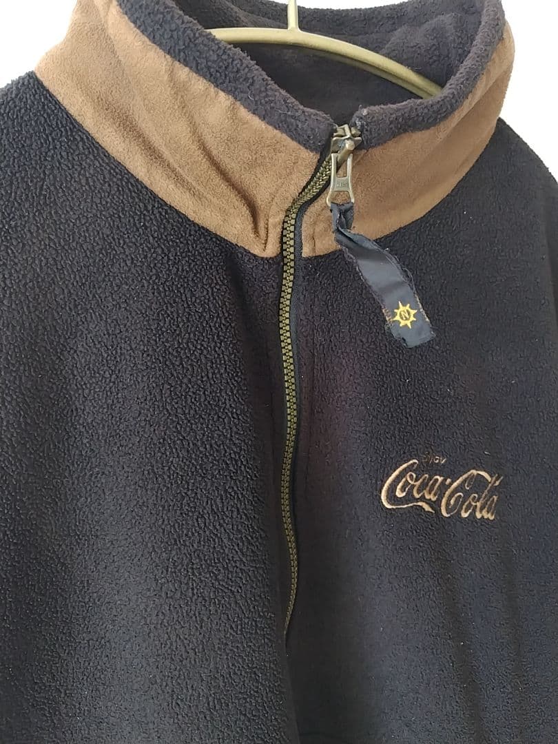 【レア】Coca-Cola フリースベスト 黒