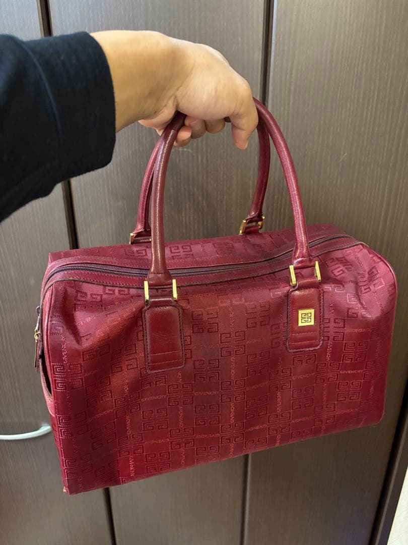 【最終値引き】GIVENCHY ボストンバッグ レディース/メンズ ワインレッド