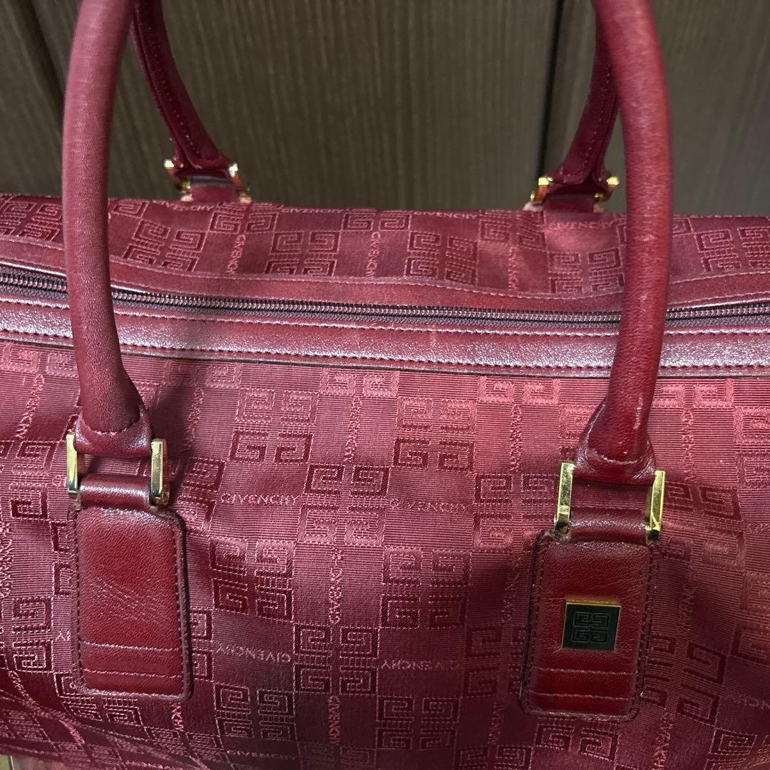 【最終値引き】GIVENCHY ボストンバッグ レディース/メンズ ワインレッド