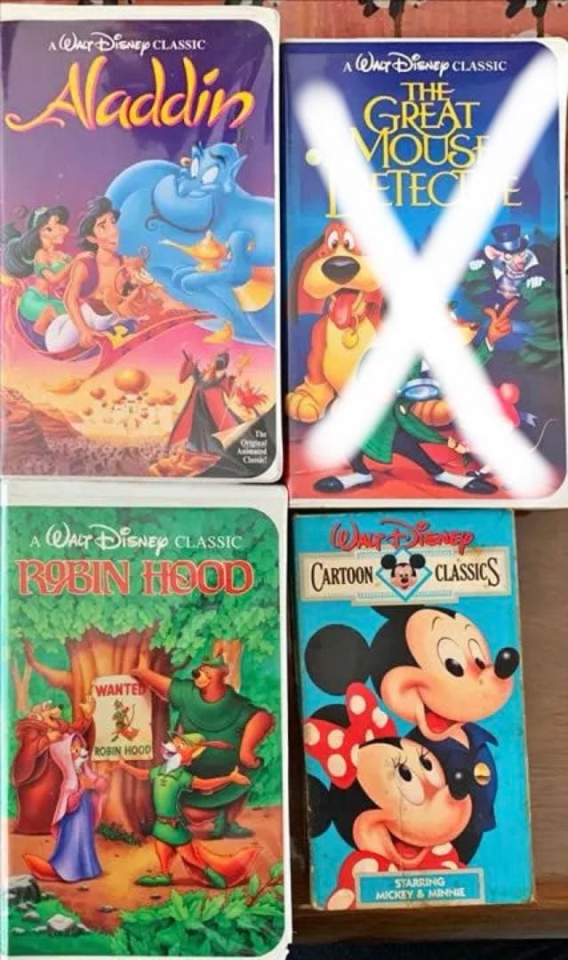 Disney Master Collection等 VHS11本セット(US版)