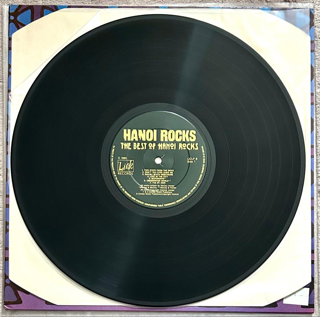Hanoi Rocks The Best of Hanoi Rocks英国盤LP