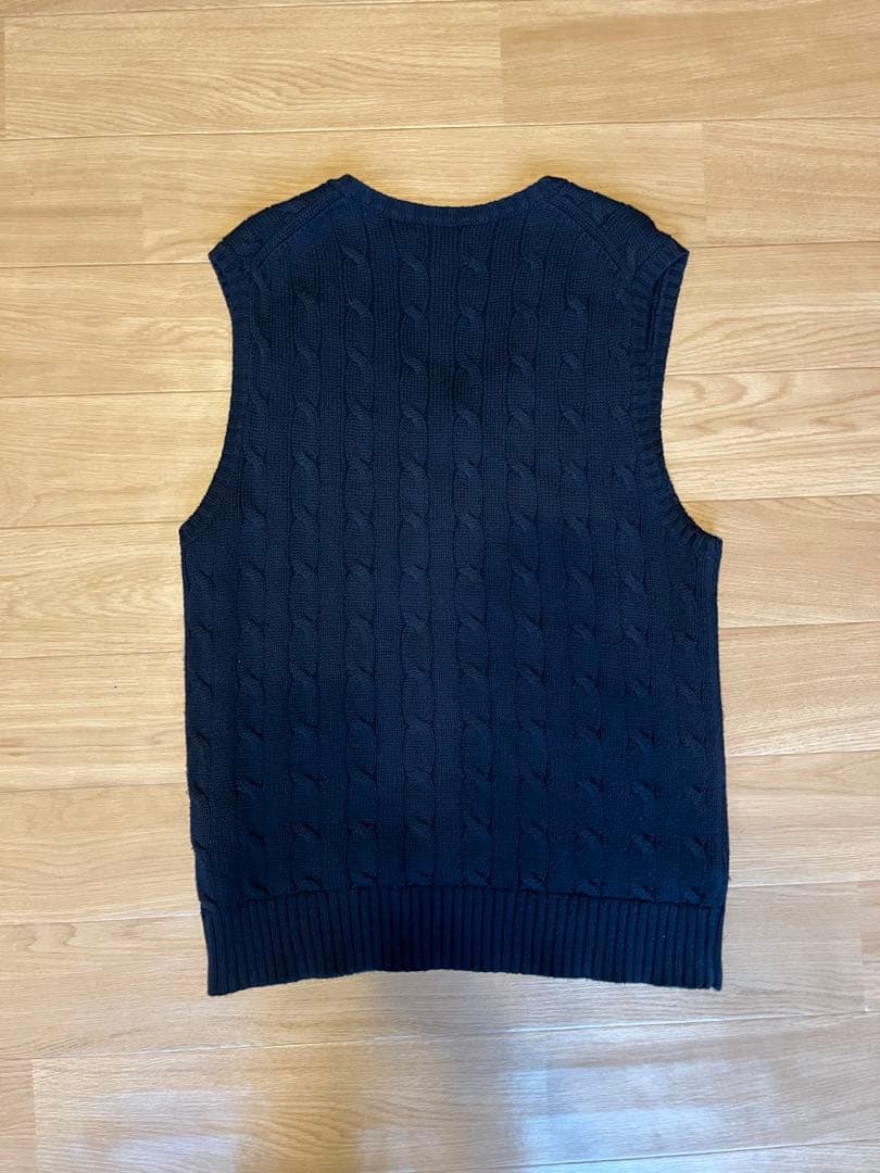 POLO Rlaph Lauren ケーブルニット ベスト