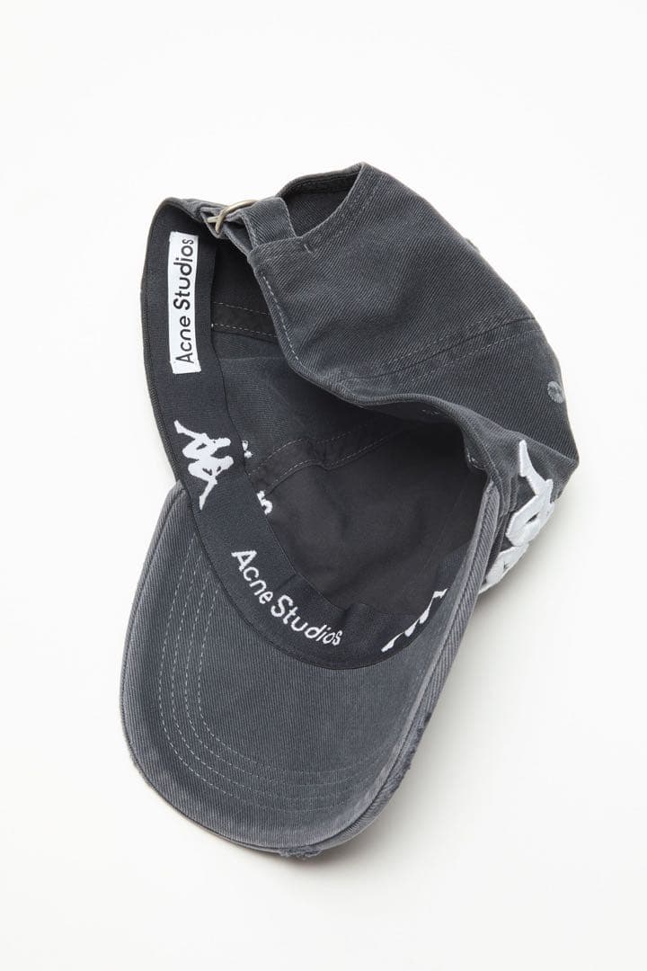 【即完】Acne Studios × Kappa コラボ ツイルロゴキャップ