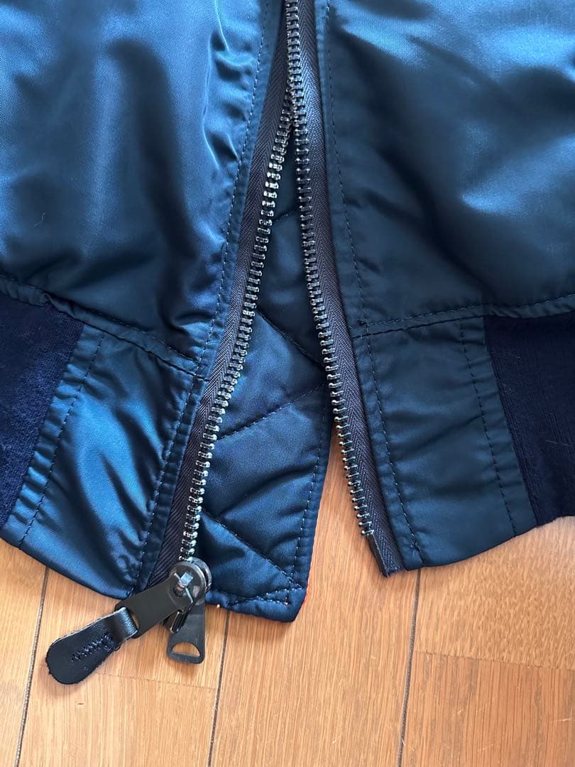 ma-1 flight jacket alpha製made in usa
