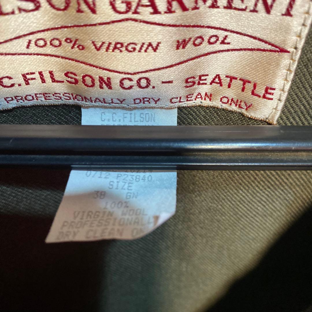 【限定品★レア★希少】FILSON フィルソン ウール ジャケット38サイズM