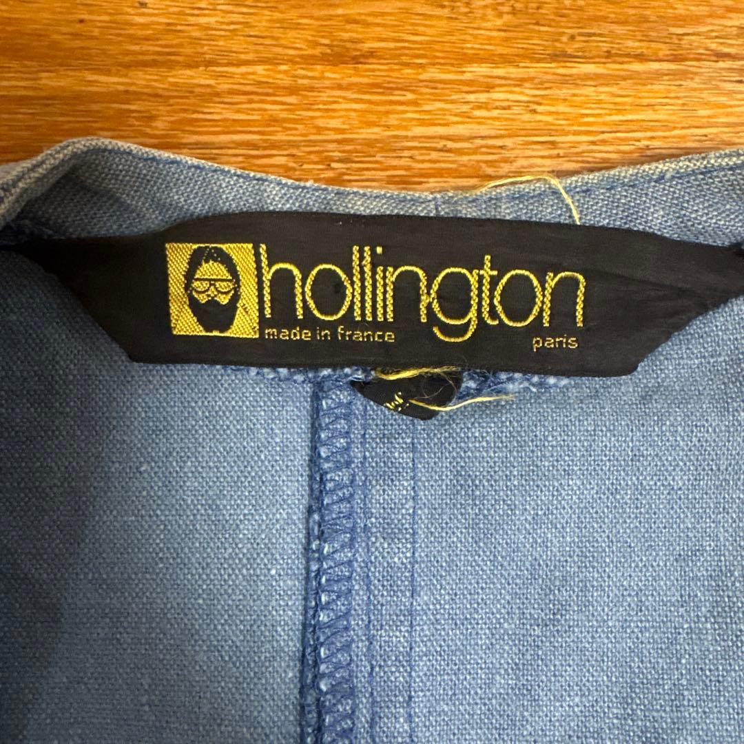 hollington デニムベスト　3 フランス製　Lサイズ相当　ジャケット