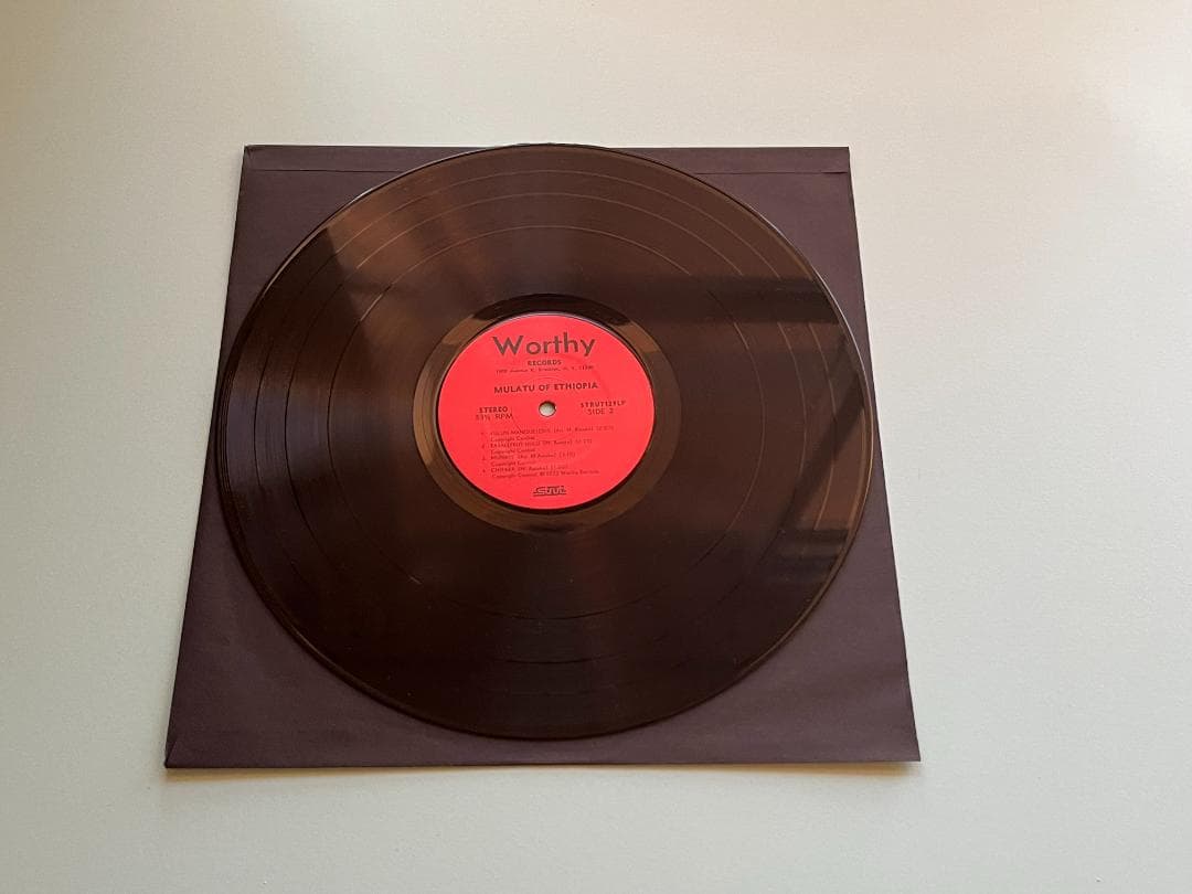 【美品LP】エチオピア音楽にジャズやファンクを盛り込んだレア・グルーヴの名盤
