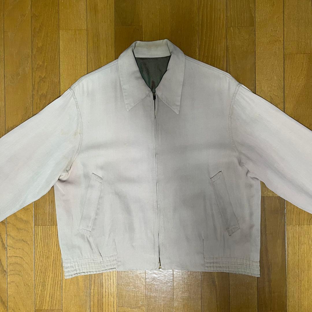 50's ギャバジャン 玉虫 レーヨン Made in USA 価格交渉⭕️