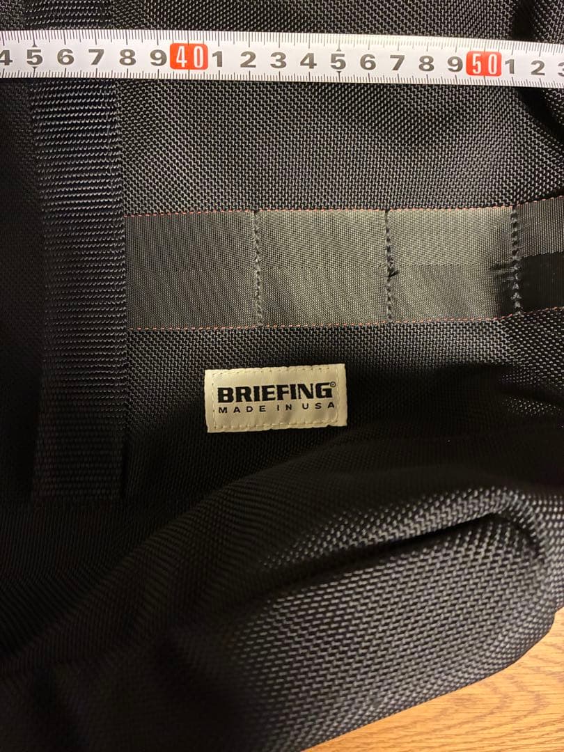 BRIEFING×BEAMS GOLF限定コラボ トートバッグ ブラックイエロー