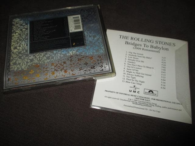 洋楽 rolling stones bridges to babylon (RARE)