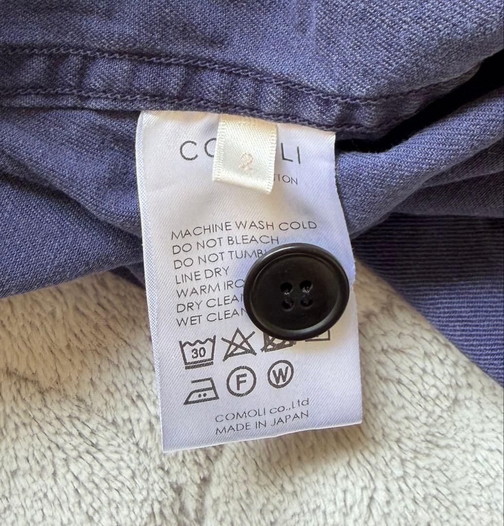 comoli 23ss コットンドリルワークジャケット size2