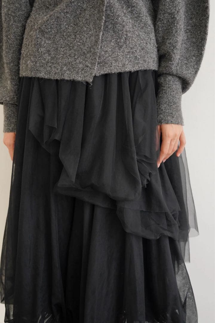 Acka. tiered tulle skirt サイズ1