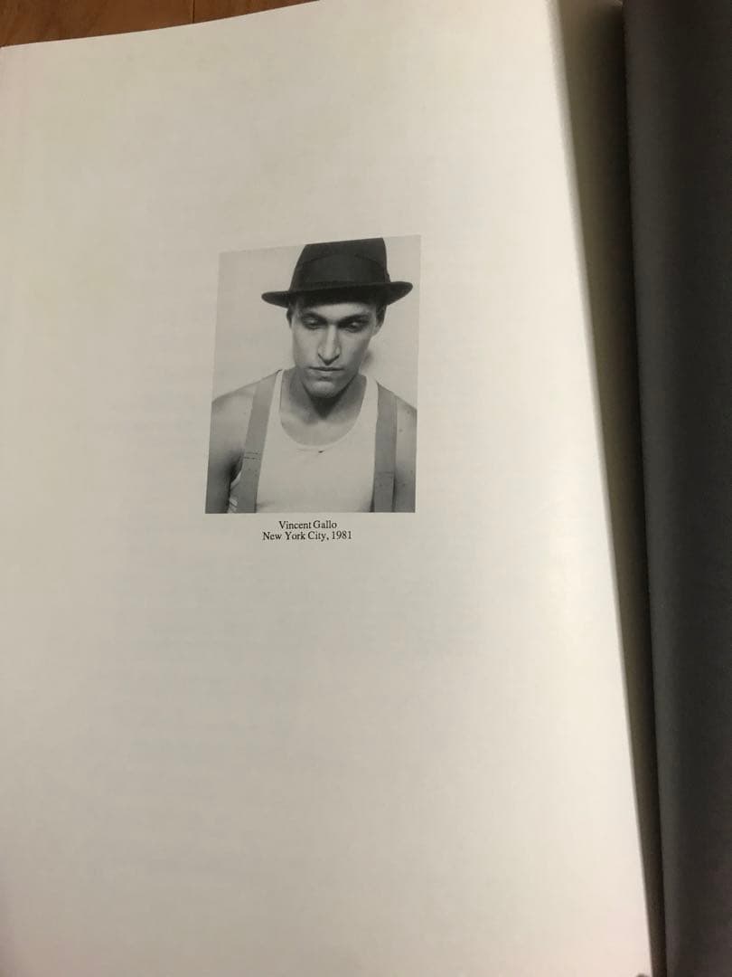 貴重　VINCENT GALLO ヴィンセント・ギャロ　画集
