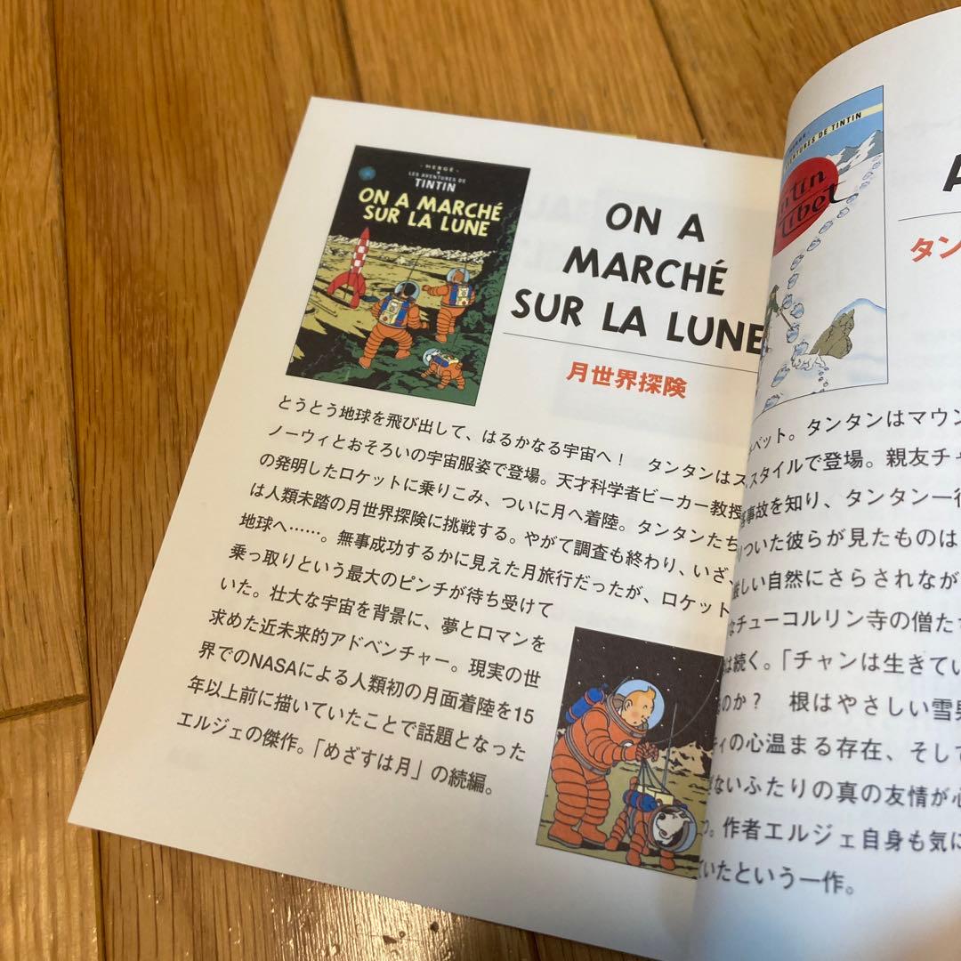 タンタンポストカードブック ファッション編 フランス 絵葉書 絵本 スノーウィ