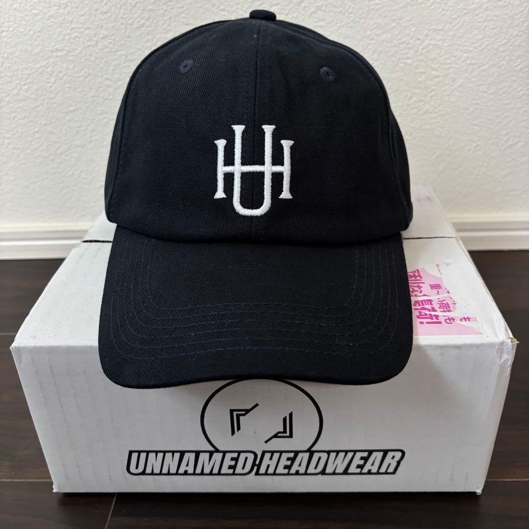 unnamed headwear /DEEPロゴキャップ/ネイビー