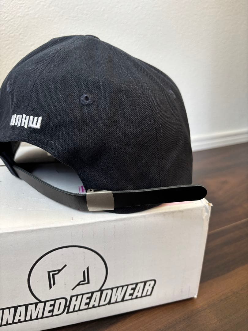 unnamed headwear /DEEPロゴキャップ/ネイビー