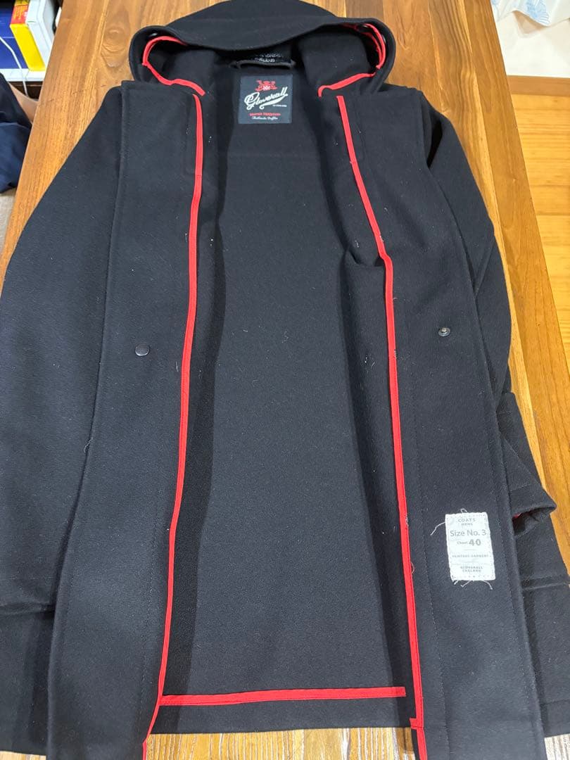 Gloverall グローバーオール　 ダッフルコート 黒 40