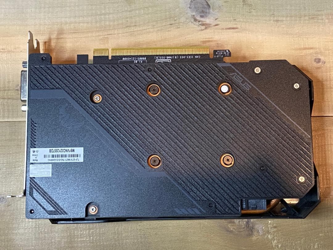グラフィックボード・グラボ・ビデオカード ASUS TUF GTX1660TI EVO GAMING 6GB