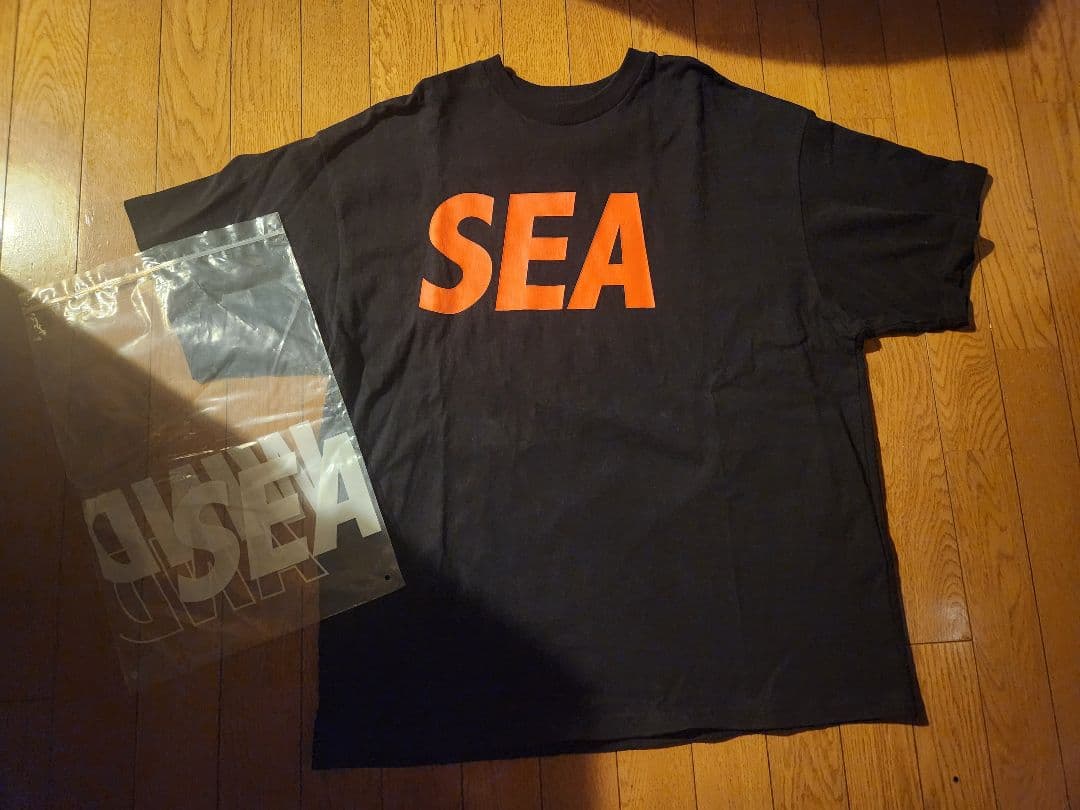 美品　WIND AND SEA Tシャツ ウィンダンシー ブラック L