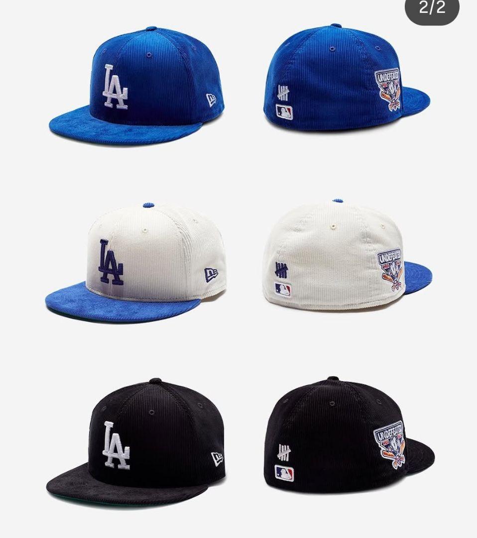 新品 UNDEFEATED x New Era ドジャース コーデュロイ