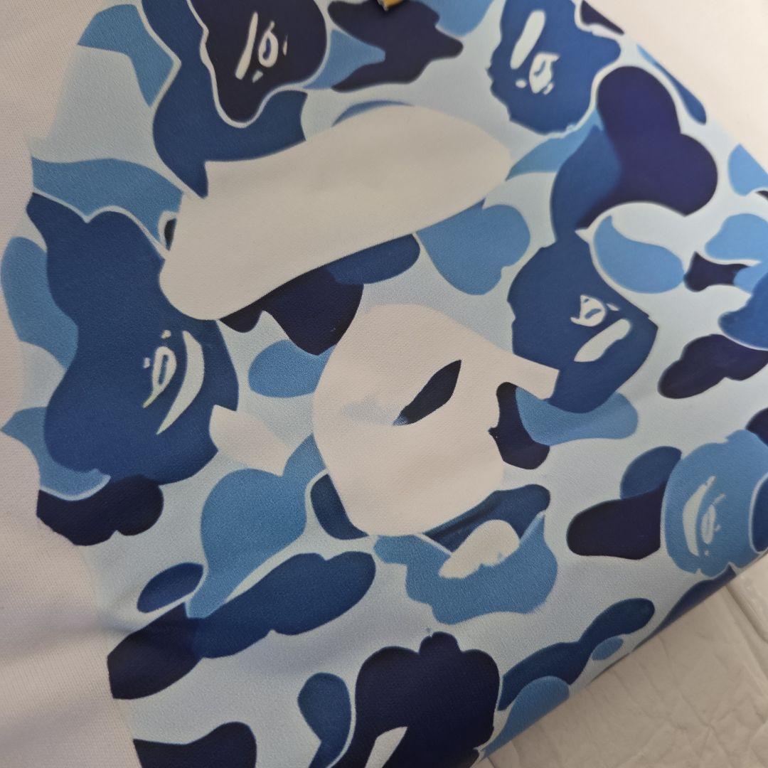 A BATHING APE エイプ Tシャツ S カモフラ BAPE　ブルー　青