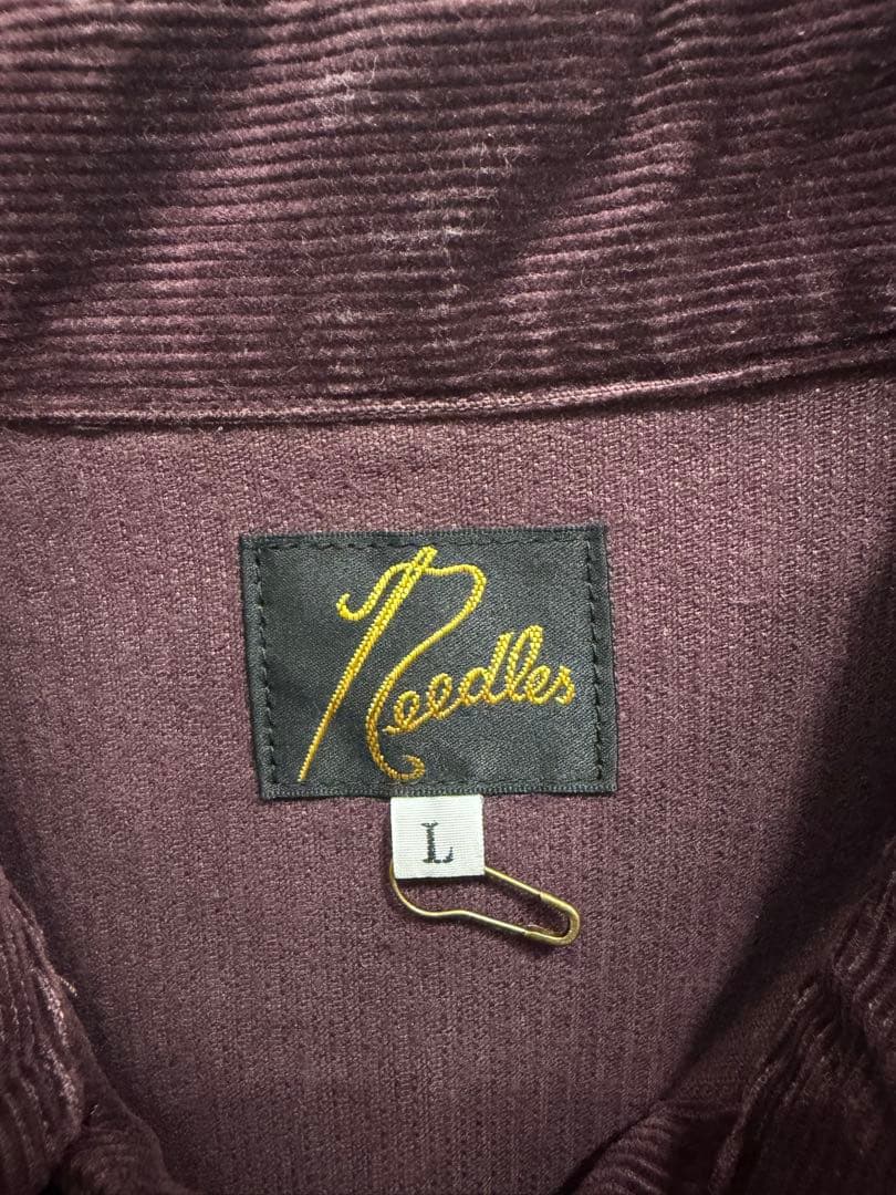 Needles コーデュロイジャケット L ワインレッド