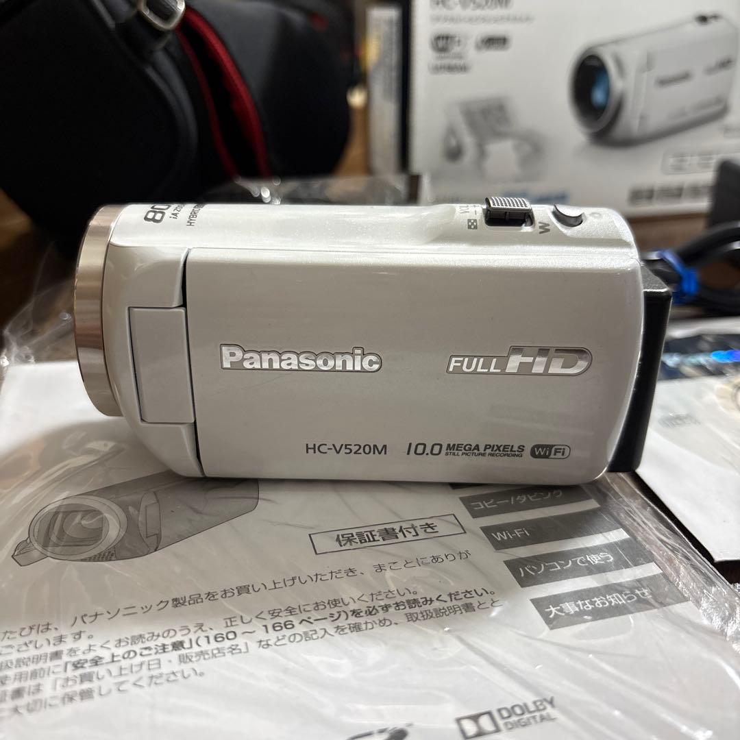 Panasonic HC-V520M/デジタルハイビジョンビデオカメラ/一部異常