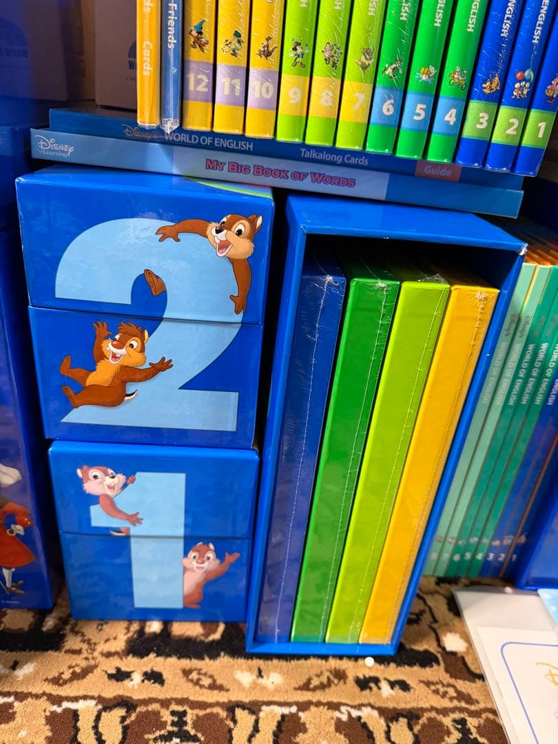 ディズニー英語システム ワールドファミリー フルセット DWE即発送バラ売り可